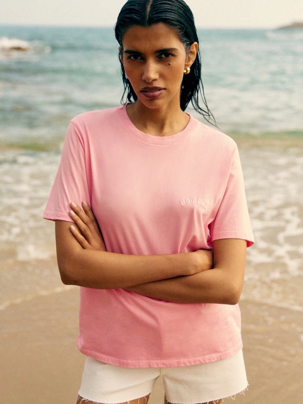 Sezane X Holiday T shirt - size small